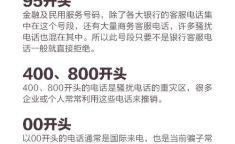 400开头的电话都是些什么电话,企业专属服务热线背后的故事